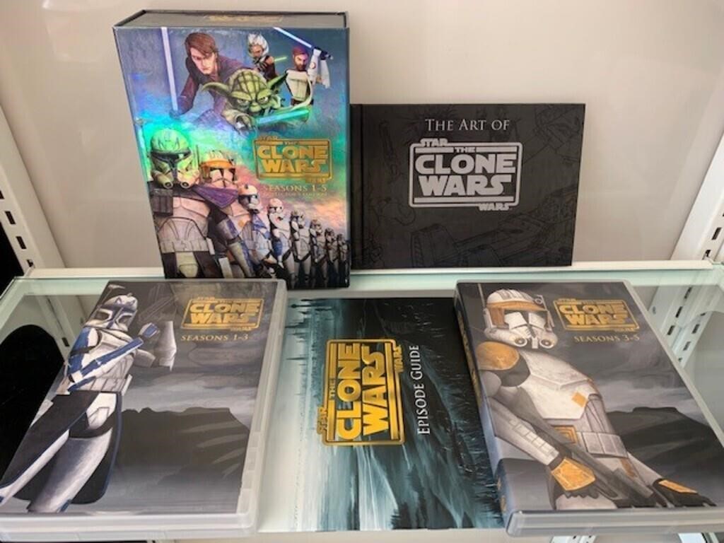 Star Wars Clone Wars Collectors Ed Seasons 1-5 SET