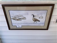 SIGNED AND NUMERED 1/500 DUCKS UNLIMITED PRINT