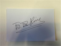BB King Cut Autograph