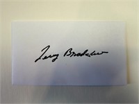 Terry Bradshaw Cut Autograph