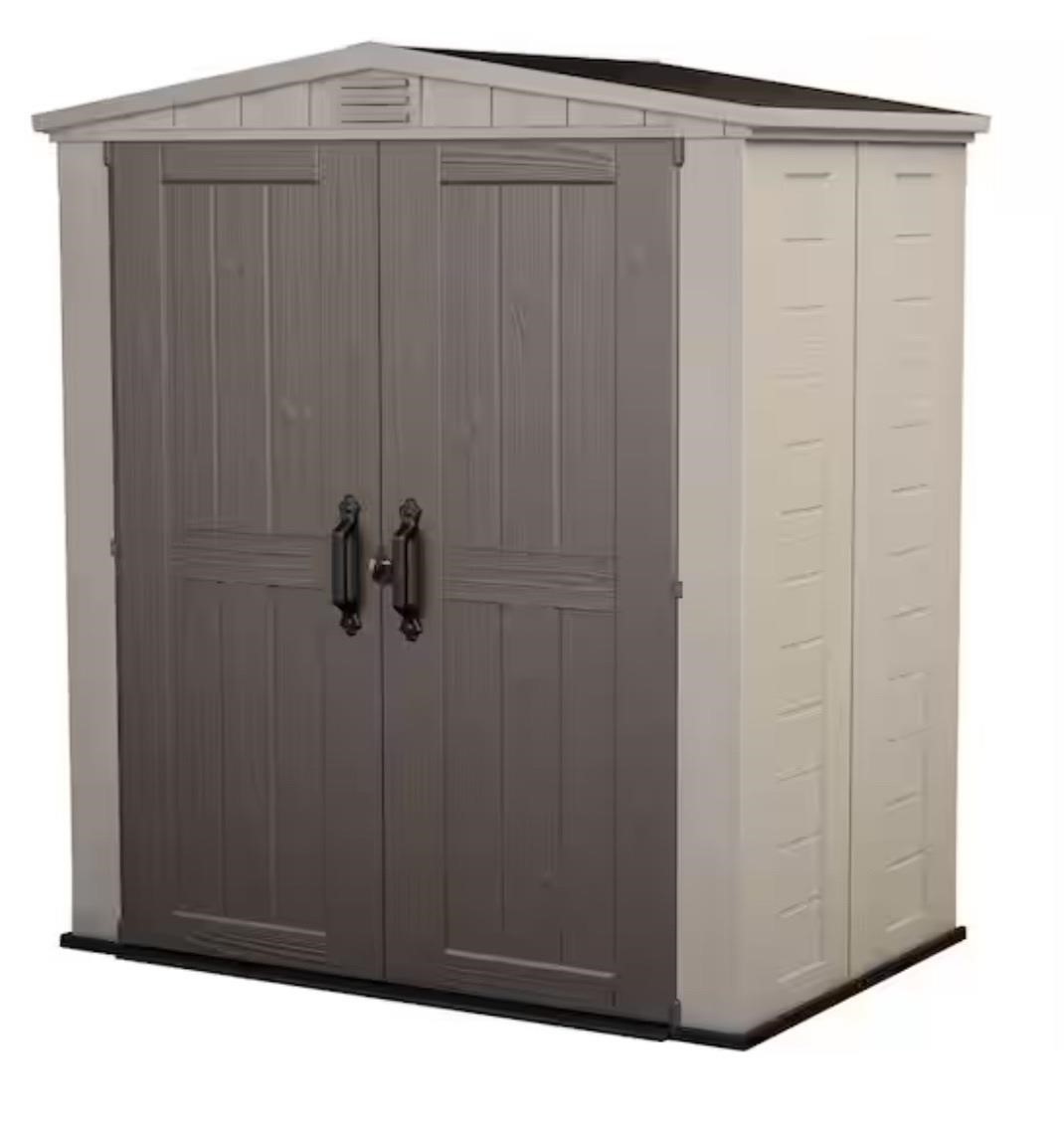 Keter Factor 6x3 Outdoor Durable Plastic Shed