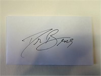 Drew Brees Cut Autograph