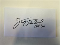 Jack Lambert Cut Autograph