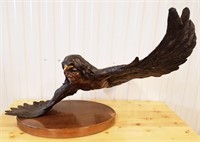 Bronze Sculpture Spirit Eagle Dancer W. Cie Conway