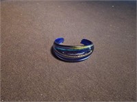 BLOWN GLASS CUFF BRACELET