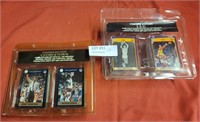 COLLEGIATE COLLECTION LSU & GEORGETOWN CARD SETS