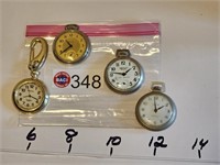 4 - Westclox Pocket Watches