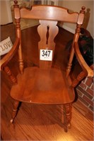 Vintage Wood Rocking Chair (Rm 8)