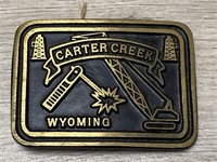 Wyoming Dyna Buckle Belt Buckle