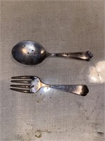 Sterling Silver Webster Fork/Spoon
