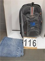 Suitcase w/ Pair of Jeans Size 36