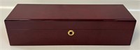 NEW QUALITY 6 SLOT WATCH-JEWELRY BOX WITH KEY