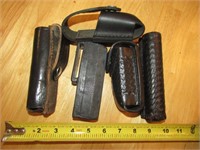 Leather Mace/Knife Belt Holders