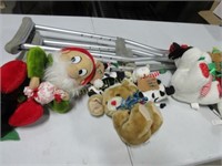 Stuffies and crutches