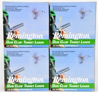 100 rds 12 Ga Remington Gun Club Target Shotshells