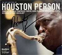 Houston Person Art & Soul Of signed CD