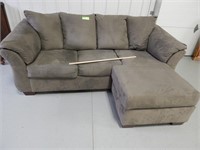 L Shaped sofa; approx. 86" wide