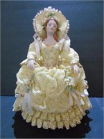 Vintage Porcelain Lace Figurine