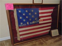 1814 Star Spangled Banner flag replica