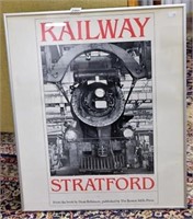 Stratford Railway Book Poster