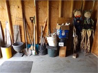 Lawn & Garden Tools, Planter, Scare Crows