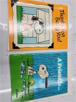 Vintage Snoopy Book Cards