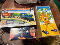 3- Tin Robots and Train Set