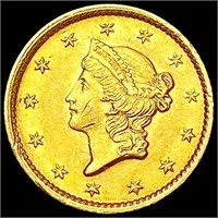 1854 Rare Gold Dollar UNCIRCULATED
