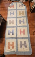 Vintage handstitched blanket