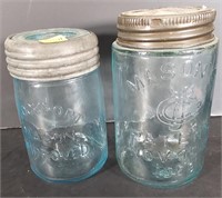2 Early Fruit Jars