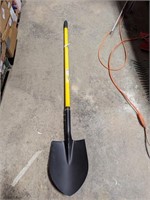 Round Tip Shovel - Fiberglass Handle