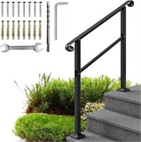 Metal Handrails for 1-3 Steps  Iron  3Ft SEE PICTU