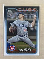 Shota Imanaga 2024 Topps Rookei Card