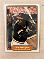 Joe Morgan 1982 Fleer