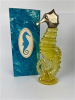 Vintage Avon Sea Horse Skin So Soft Bath Oil