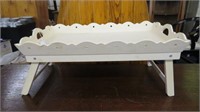 WHITE BED TRAY 22.5" X 14"