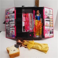 Barbie Case and Contents