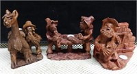 Western Decor Figurines (3)