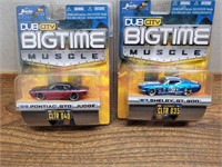 NEW Big Time Muscle 69 Pontiac GTO Judge + 67