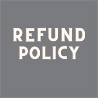 REFUND/RETURN POLICY: