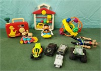 Toys and cars, rugrats, sesame street, Mr