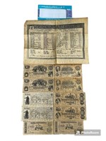 Confederate currency replica, Jamestown’s first