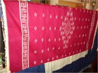 75" x 45" Southwest Blanket - Very Good Condition