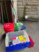 Cleaning Supplies, buckets & laundry soap