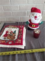 The Night Before Christmas Fabric Book Santa