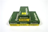 4- Boxes of Remington 5mm magnum 38-grain