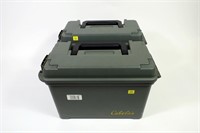 2- Cabela's watertight totes