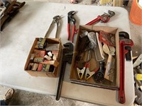Pipe wrenches, etc