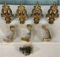 Decorative Rod Ends And Brackets