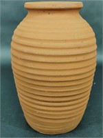 Estée Lauder Ribbed Terracotta Vase